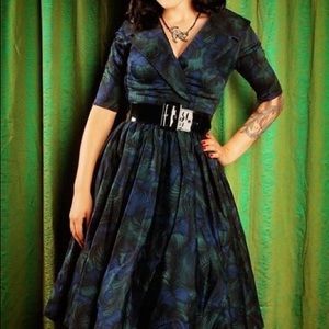 Feather birdy pinup dress. Make an offer